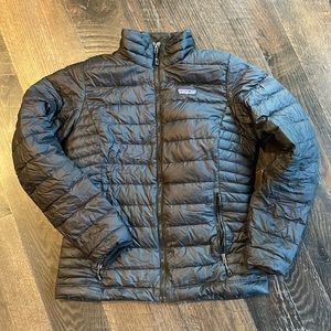Black Patagonia Down Sweater Puff Jacket - women’s